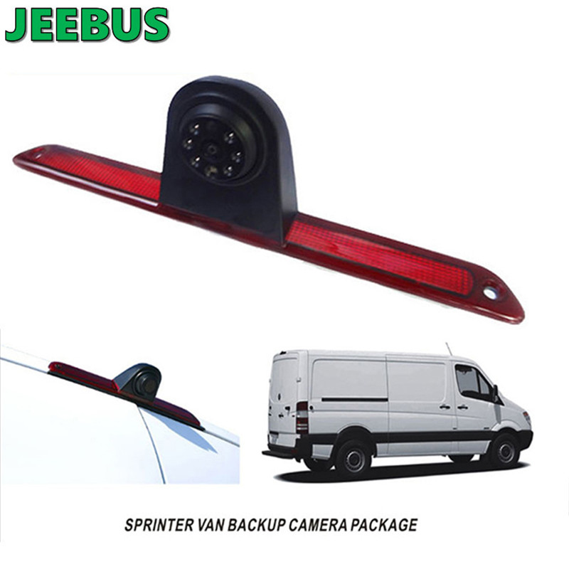 HD Night Vision Vandtæt bremselyskamera til Benz Sprinter VW Crafter 2007-2019